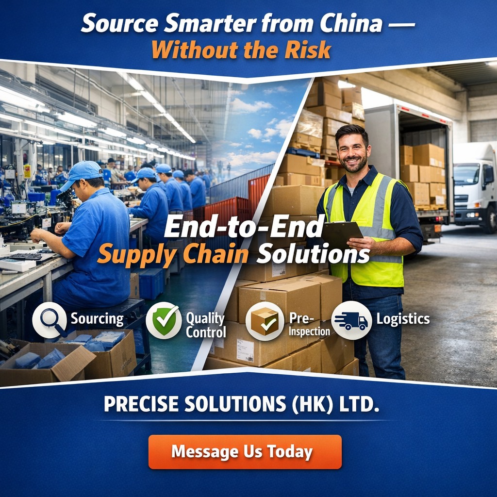 Precise Solutions (HK) Ltd | Global Sourcing Partner